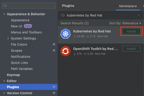 Install Kubernetes by Red Hat