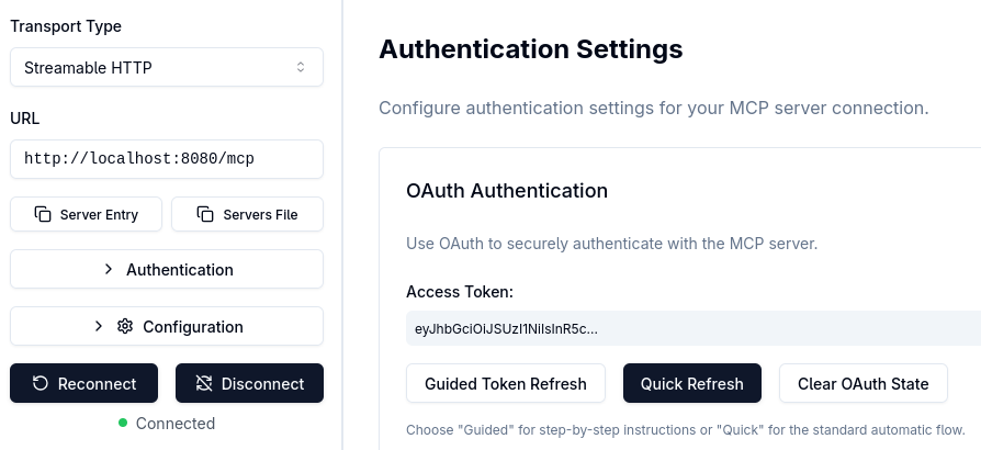 Disconnect and clear OAuth2 state