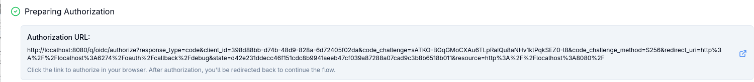 OAuth2 Prepare Authorization