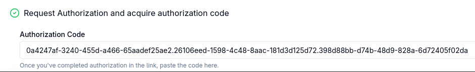 OAuth2 Prepare Authorization