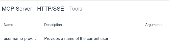 Choose MCP Server tool